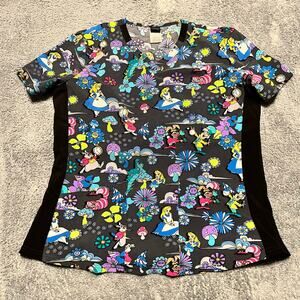 Disney Blue Graphic Fitted T-Shirt